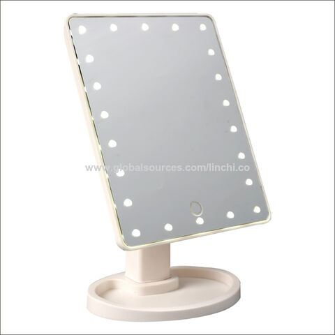 China Led Light Makeup Mirrors On, Small Standing Mirror With Lights