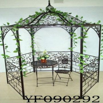 Metal Pavilion With Table Chair Pavilion Bistro Sets