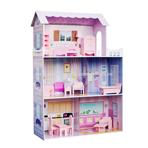 wooden doll playhouse