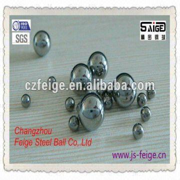 density of steel ball