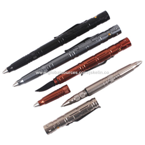 Self Defense Personal Safety Tactical Pen Ballpoint pen With Tungsten Steel Head