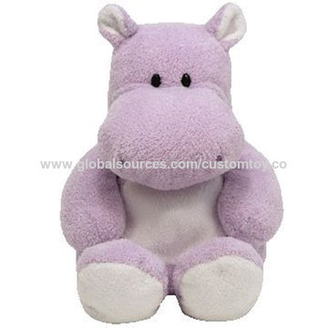 pink hippo plush
