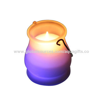 China Citronella Candle Led Wick Led Candle Glass Jar From