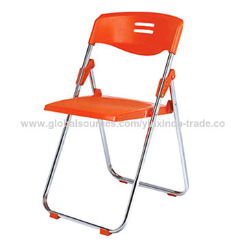 colorful folding chairs