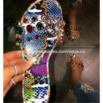 pink sparkle slippers