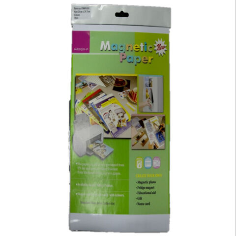 taiwan 2 piece magnetic paper available for any inkjet printer on