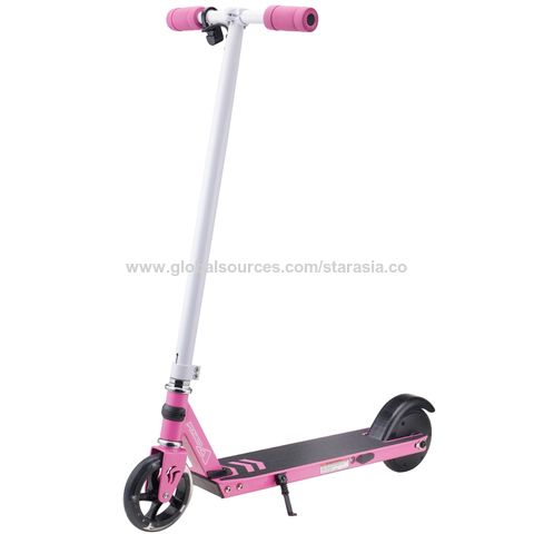 kids electric scooter pink