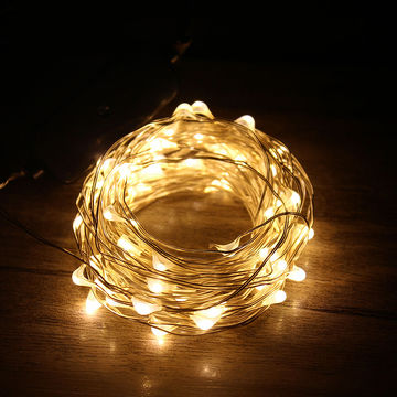blink bling warm white candle flash fairy string lights party