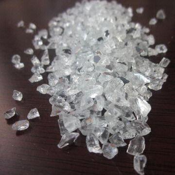 Crushed Sand Chips Grit Glass Used In Produce Kitchen