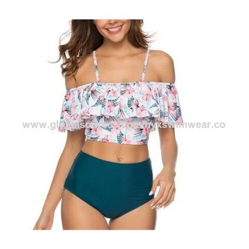 flounce top bikini