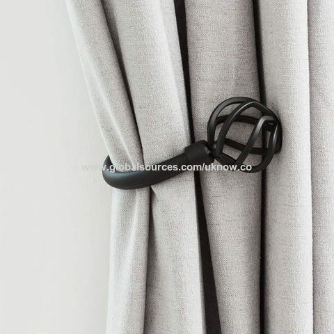 China Curtain Holdback Cage Finials, How To Hold Back Curtains Without Hooks