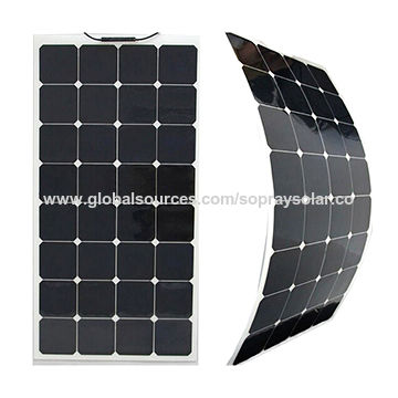 China 100w 18v Sunpower Etfe Flexible Solar Panel For Rv Roof And Boat On Global Sources Flexible Solar Panel Bendable Solar Panel Semi Flexible Solar Panel