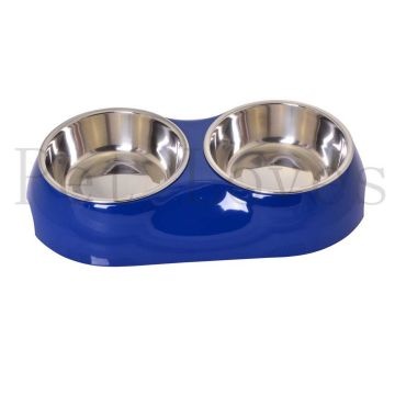 double dog food bowl