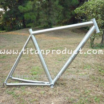 sandblasting bike frame