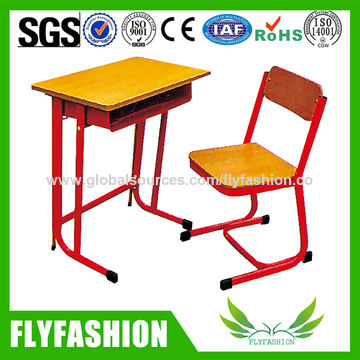 China School Desk And Chair From Guangzhou Wholesaler Guangzhou