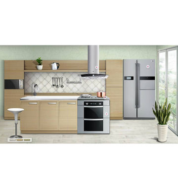 Haier Harectwodw12 4 Piece Kitchen Appliances Package With French