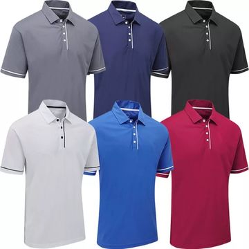 polyester spandex polo shirts