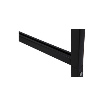 Advertising Exhibition Rack Standard Size Black Metal Iron Poster