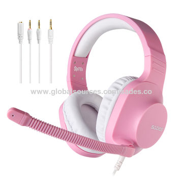 pink pc headset