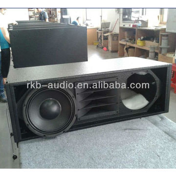 horn loaded line array