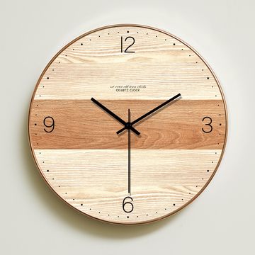 China Wall Clock Simple Modern Design, Handmade Wooden Wall Clocks Uk
