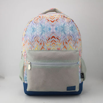 backpack with mesh side pockets