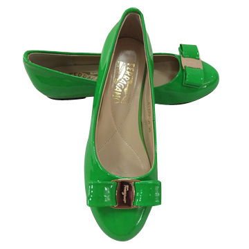 ladies green dress shoes
