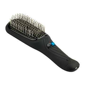 small heated hair brush