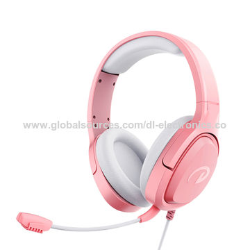 Hong Kong Sar Dl Sound Pink Gaming Headsets Headphone For Ps4 Wired Stereo Game Headset For Ps4 Xbox On Global Sources Gaming Headphone Gaming Earphone Rgb Gaming Headset