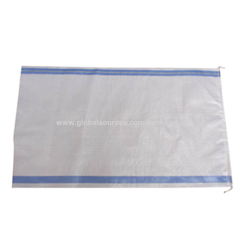 China Hot Pp Plain Polypropylene Woven Bag For Ng Rice On China Hot Pp Plain Polypropylene Woven Bag