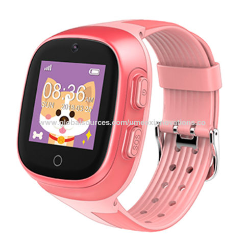China 4G GPS+WIFI+LBS Children Android GPS tracking Smartwatch, Camera ...