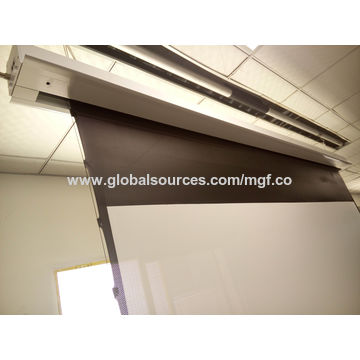 3d In Ceiling Recessed Tab Tension Motorized Projector