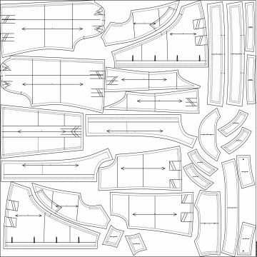 Garment first pattern design, full size grading, marker making | Global ...