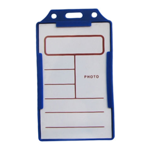 China Shielded Hard Plastic Id Badge Holder Available In Colors Badge Holder China