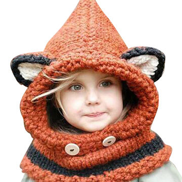 childrens fox hat