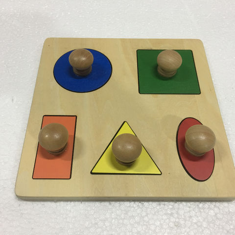geometric puzzle board
