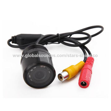 China Car front view camera with 170° wide angle and IR night vision ...