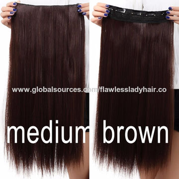 China Clip In Hair Extension Full Cuticles In Stock From Weifang