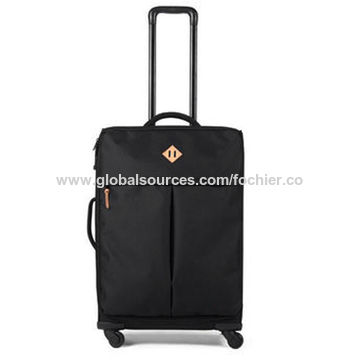 4 wheel soft suitcase