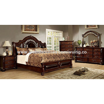 King Size Furniture Bedroom Set, Antique Style King Size Bed