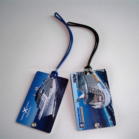 luggage tag pvc