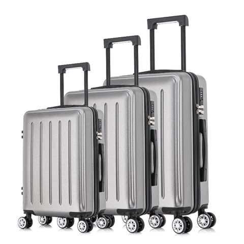 China Hard Shell China Factory Cheap Price Plastic ABS PC Luggage With ...