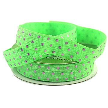 Foe Yards For Hair Tie Elastic 5 8 Inch Fold Over Elastic Ribbon