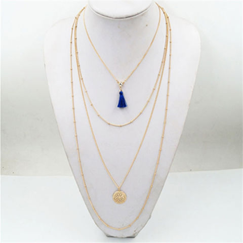 tassel chain necklace
