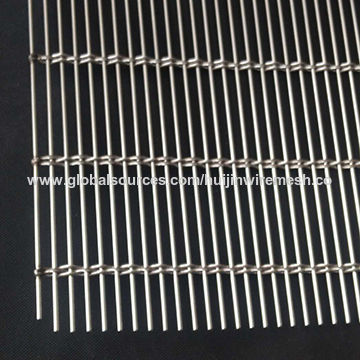 China Metal Stainless Steel Rope Decorative Wire Mesh For Cabinets