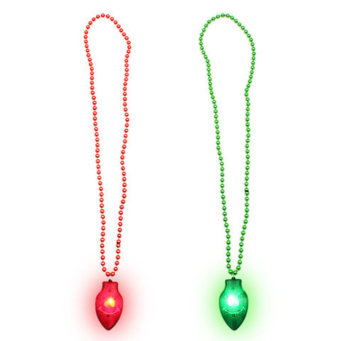 beaded christmas bulbs