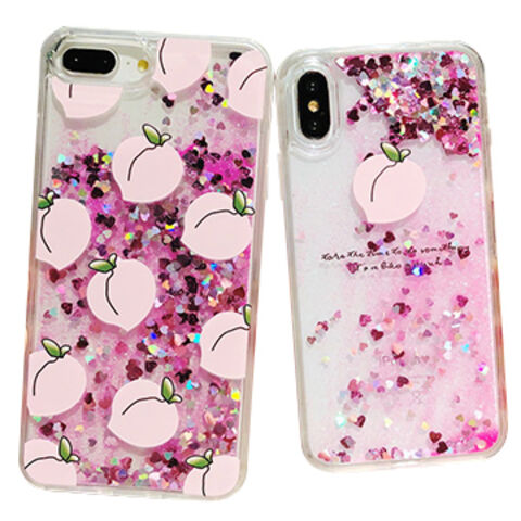 Liquid glitter iphone 8 plus case Outlet