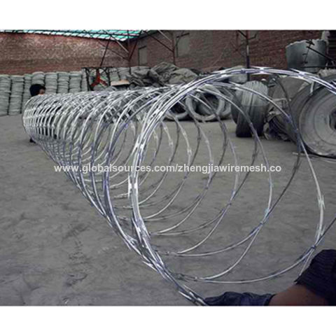 China High quality,good price hot dipped galvanized razor wire,razor ...