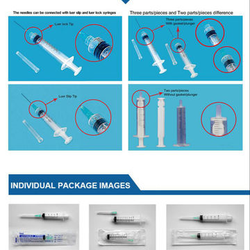 China Who Ce Fda Iso 510k Us Brand Tt Lc Accepted Sterile 3 Parts Disposable Syringe For Medical On Global Sources Disposable Syringe Needle Syringe For Medical