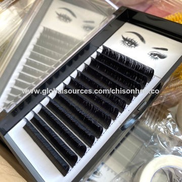 China Top Quality Individual Eyelash Extension Private Label Lash Extensions Volume Classic Hybrid On Global Sources Eyelash Extension Lash Extension Tray Eyelash Vendor